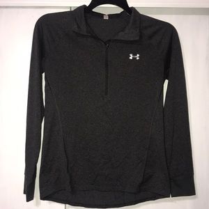 dark grey under armour quarter zip
